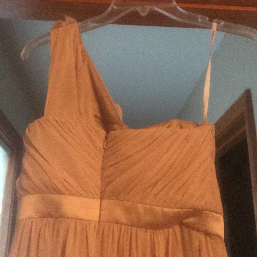Tan Prom Dress - Picture 3 of 4